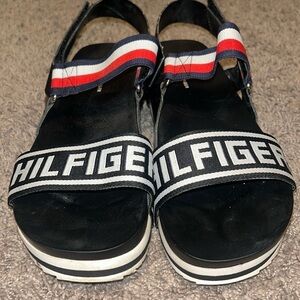 Tommy Hilfiger sandals in a size 10 in women.
